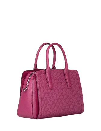 Michael Michael Kors Laila Small Signature Logo Satchel - Image 3