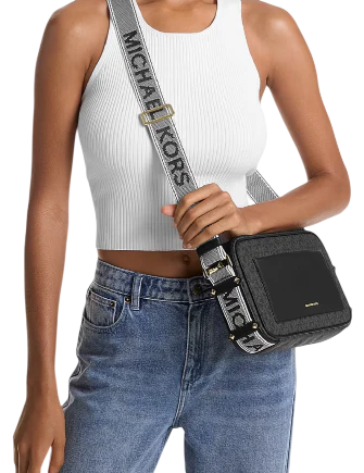 Michael Michael Kors Maeve Large Signature Logo Crossbody Bag - Image 4