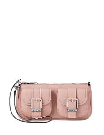 Michael Michael Kors Zoe Small Pebbled Leather Pochette