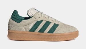 Samba XLG Mens Lifestyle Shoes (Putty Grey/Collegiate Green/Gum) Final Sale