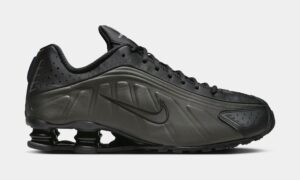 Shox R4 Mens Running Shoes (Black)