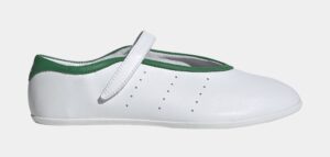 Stan Smith Lo Ballet Womens Lifestyle Shoes (Cloud White/Cloud White/Green)