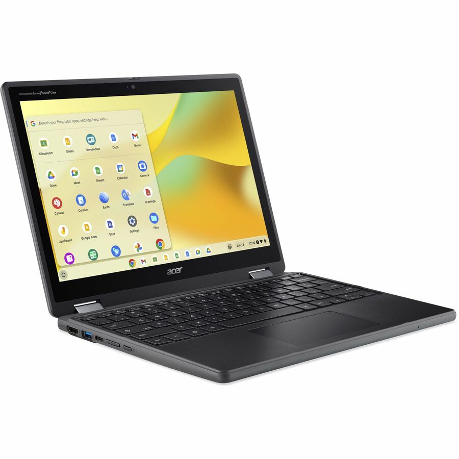 Acer Chromebook Spin 512 R857T R857T-C648 12.2" Touchscreen Convertible 2 in 1 Chromebook - WUXGA - Intel N-Series N150 - 8 GB - 64 GB Flash Memory - English (US) Keyboard - Black NX.JHYAA.001 - Image 10