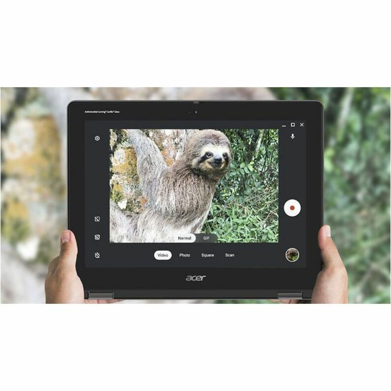 Acer Chromebook Spin 512 R857TN R857TN-P5QA 12.2" Touchscreen Convertible 2 in 1 Chromebook - WUXGA - Intel N250 - 8 GB - 64 GB Flash Memory - English (US) Keyboard - Black NX.JAXAA.002 - Image 2