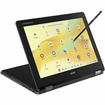Acer Chromebook Spin 512 R857TN R857TN-P5QA 12.2" Touchscreen Convertible 2 in 1 Chromebook - WUXGA - Intel N250 - 8 GB - 64 GB Flash Memory - English (US) Keyboard - Black NX.JAXAA.002 - Image 8
