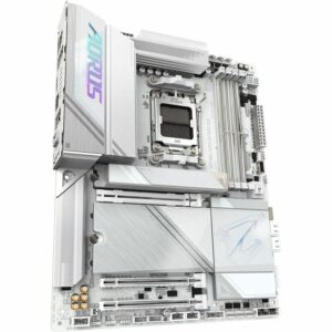Aorus Ultra Durable X870E AORUS PRO ICE Gaming Desktop Motherboard - AMD X870E Chipset - Socket AM5 - ATX X870E AORUS PRO ICE