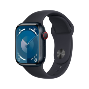 Apple Watch Series 9 41mm Cellular Midnight Case w/ Midnight Band M/L MRHT3LL/A