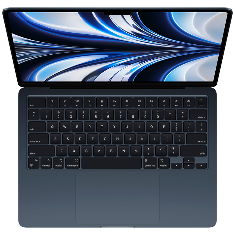 Apple Macbook Air 13.6" M2 Chip 8GB RAM 512GB SSD Midnight MLY43LL/A 2022 Model - Image 2