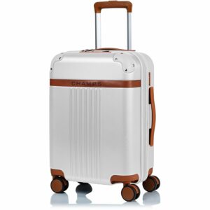 CHAMPS Vintage Collection - Hardside Carry-on - Ivory S1016C-IVORY