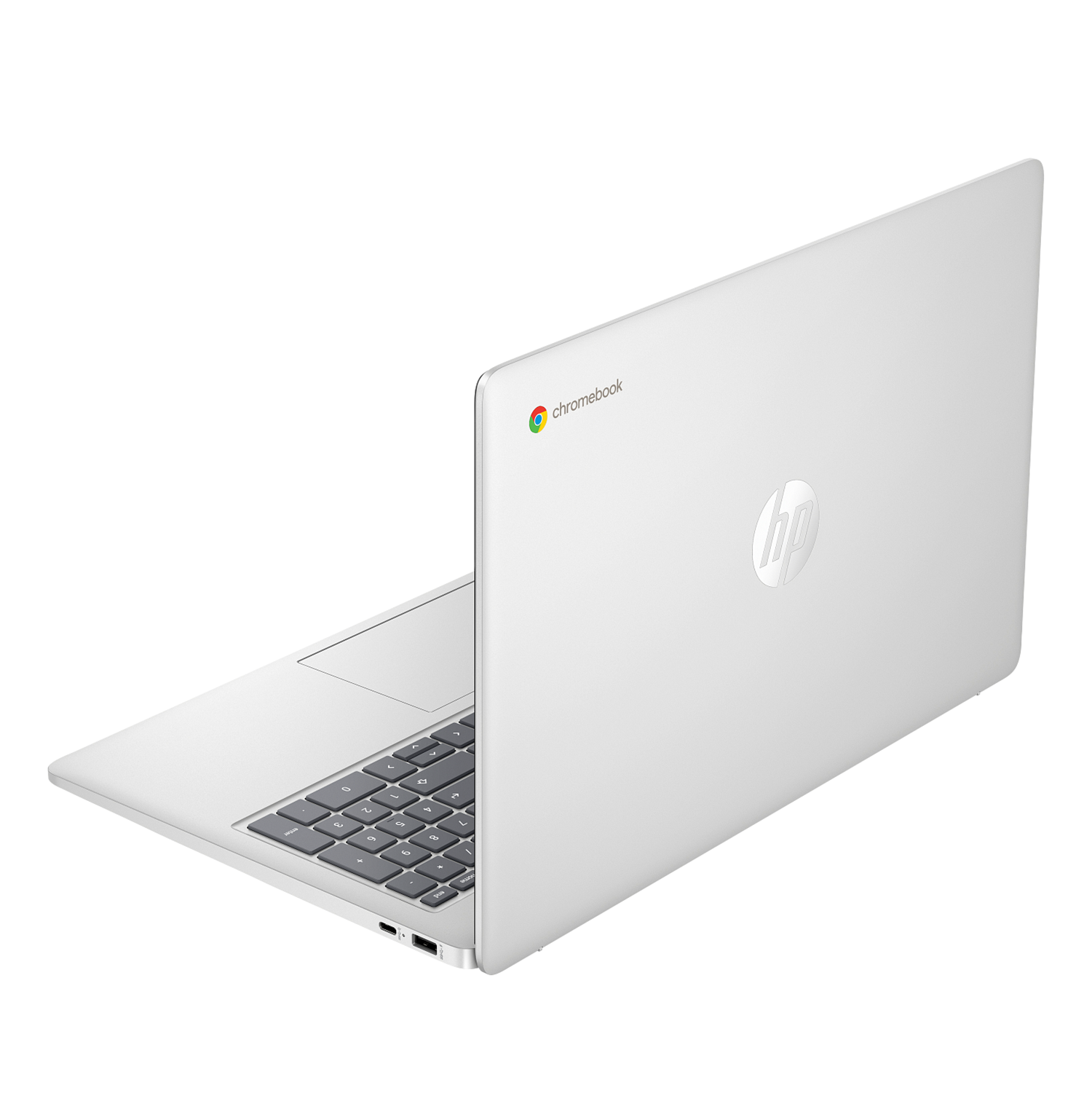HP Chromebook 15.6" FHD Intel Core i3-N305 8GB 128GB Natural Silver 15A-NB0097NR - Image 3