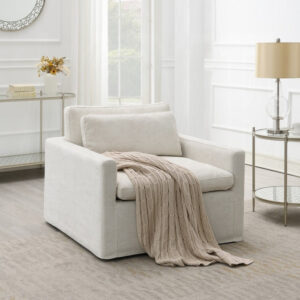 Frederick Swivel Chair with Pillow