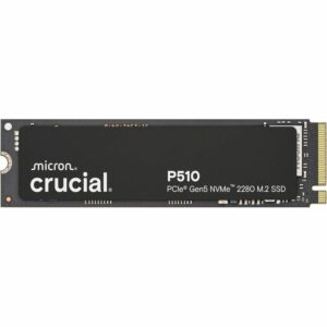 Crucial P510 1 TB Solid State Drive - M.2 2280 Internal - PCI Express NVMe (PCI Express NVMe 5.0 x4) CT1000P510SSD8
