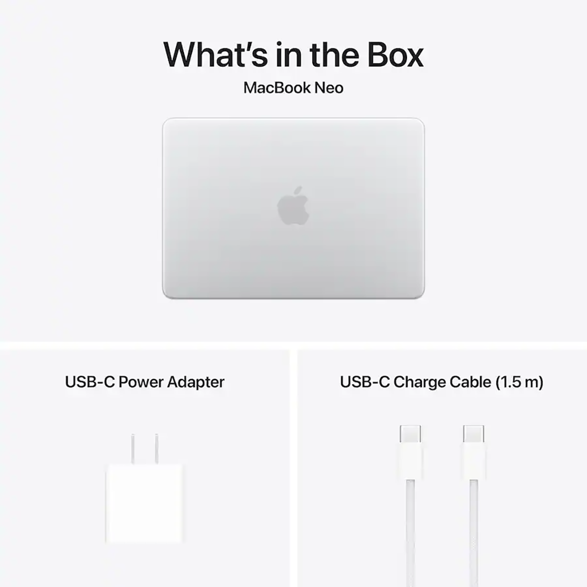 Apple Macbook Neo 13" A18 Pro chip 8GB RAM 512GB SSD 5-Core GPU Silver MHFC4LL/A - Image 3