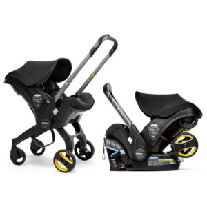 Doona Car Seat + Latch Base Travel System - Nitro Black