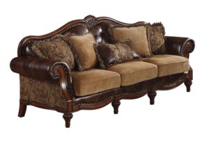 Dreena 93"L Sofa with 5 Pillows