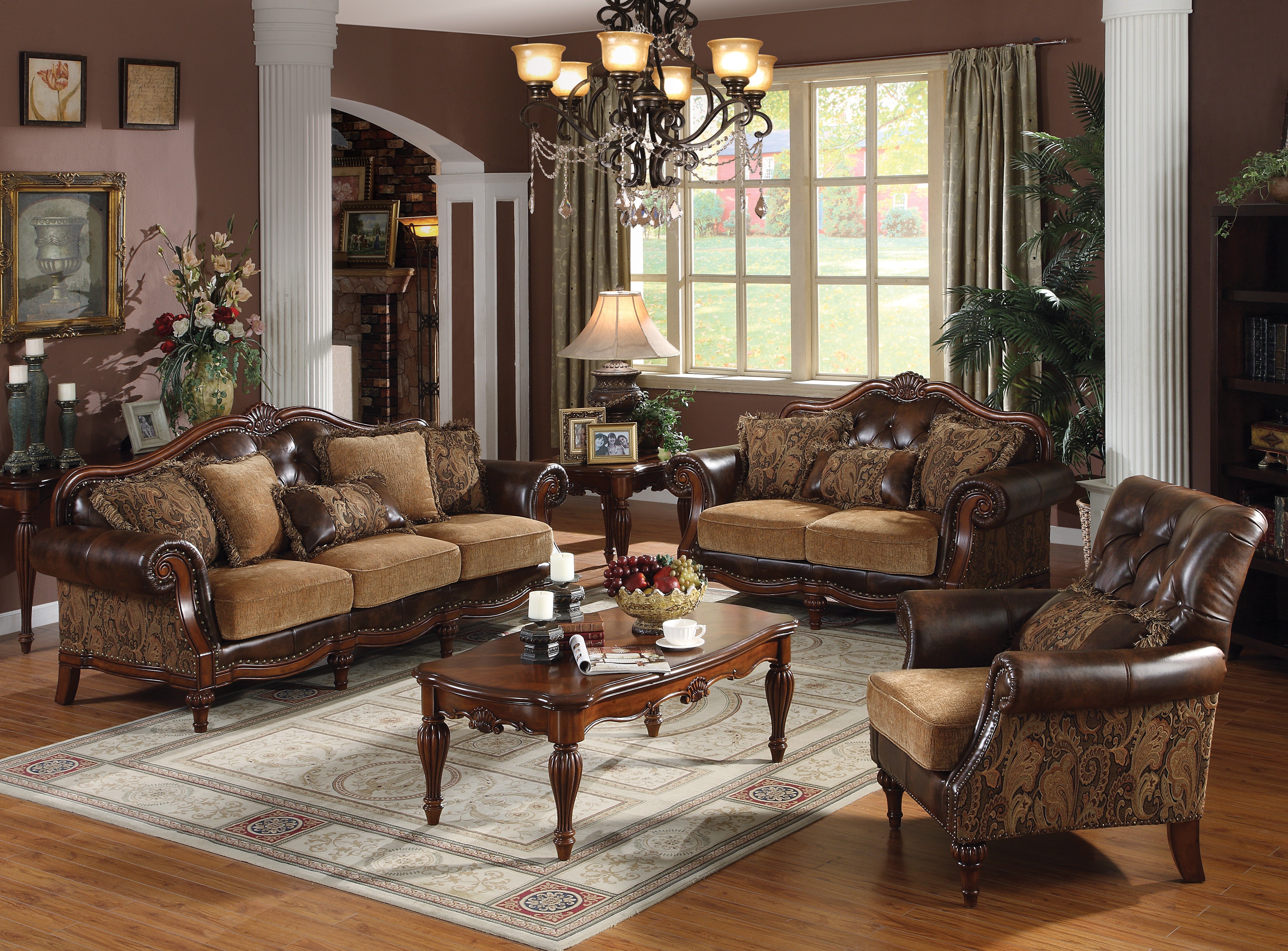 Dreena 93"L Sofa with 5 Pillows - Image 2