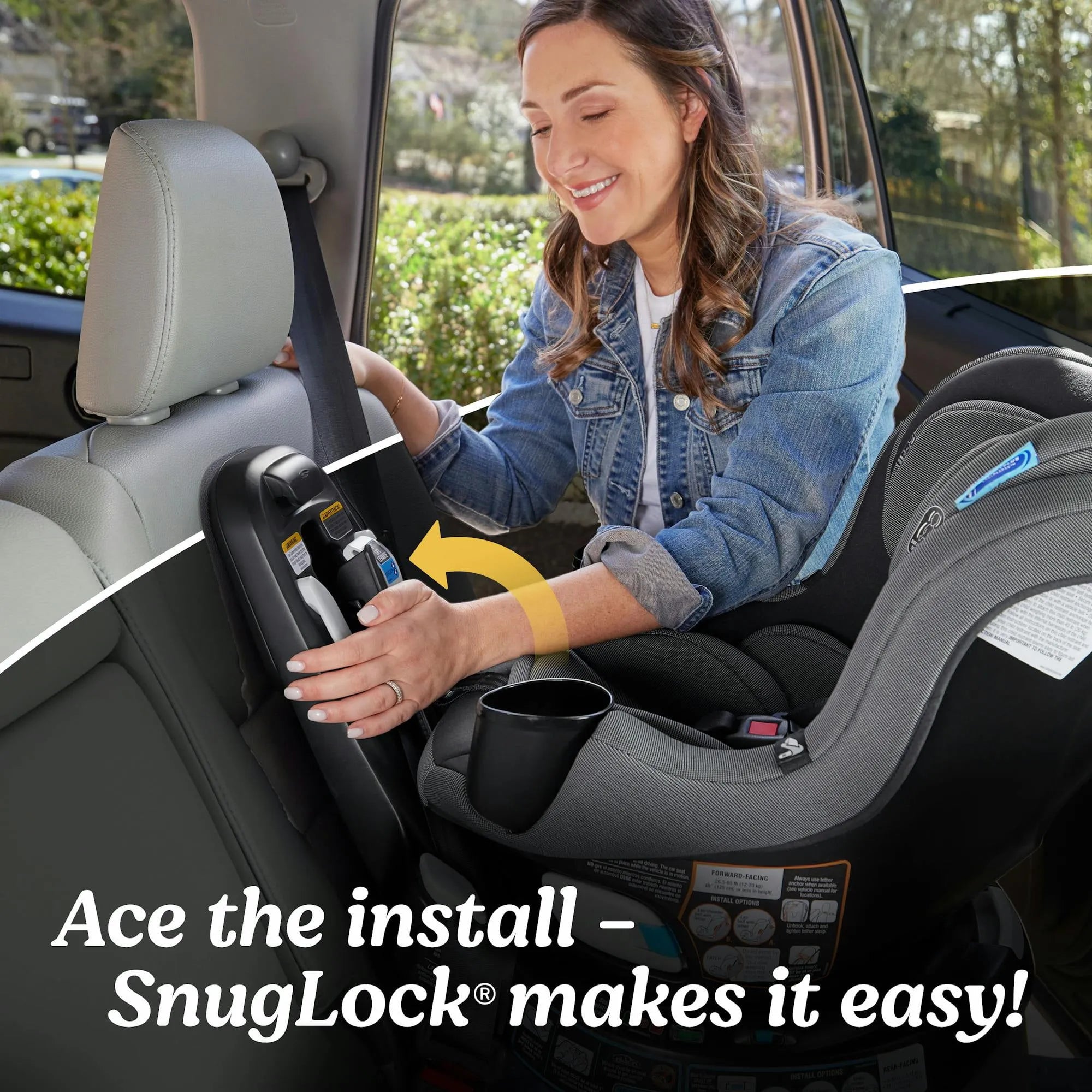EasyTurn 360 2-in-1 Convertible 360 Degree Rotating Car Seat - Cyran - Image 6
