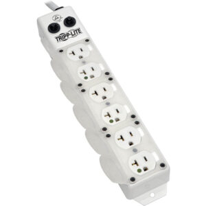 Eaton Tripp Lite Series Safe-IT UL 1363A Medical-Grade Power Strip for Patient-Care Vicinity, 6x 20A Hospital-Grade Outlets, 15 ft. (4.57 m) Cord PS615HG20AOEM