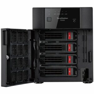 BUFFALO TeraStation 3430DN 4-Bay Secure SMB Desktop NAS 16TB (4x4TB) with Hard Drives Included TS3430DN1604