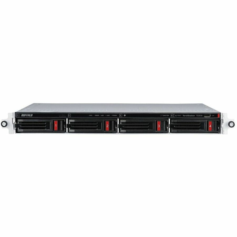 BUFFALO TeraStation 3430RN 4-Bay Secure SMB Rackmount NAS 32TB (4x8TB) with Hard Drives Included TS3430RN3204 - Image 3
