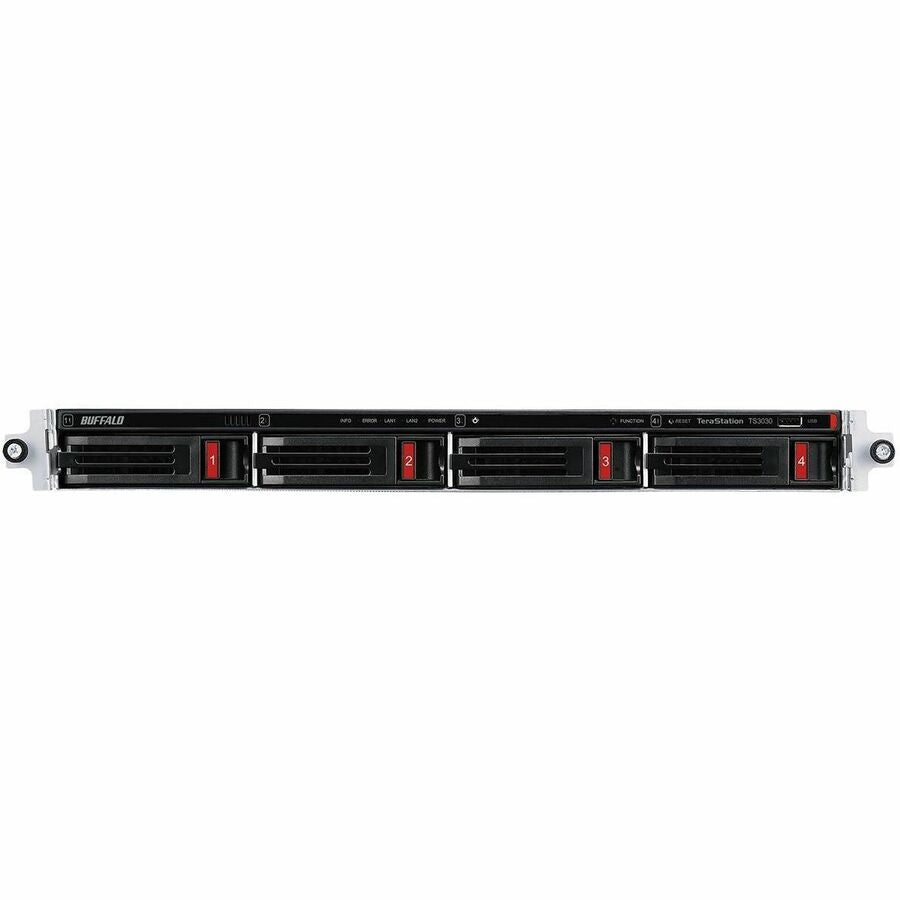 BUFFALO TeraStation 3430RN 4-Bay Secure SMB Rackmount NAS 32TB (4x8TB) with Hard Drives Included TS3430RN3204 - Image 5