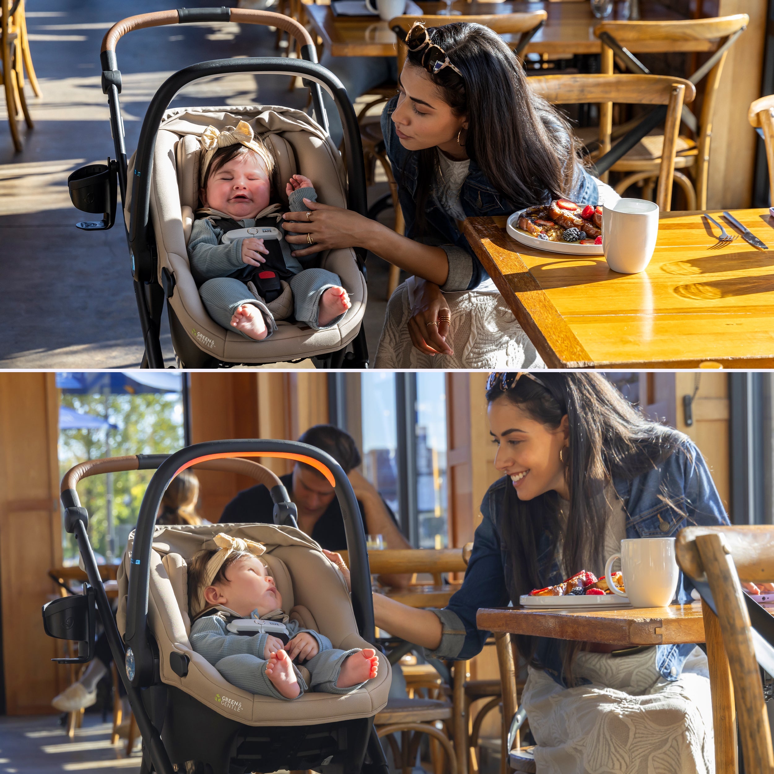 Build your own custom Travel System! Shyft Intuiti+ Travertine & Revolve180 Litemax NXT w/ SensorySoothe - Image 6