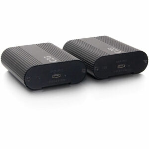 C2G Superbooster 1-Port USB over Cat6a Box to Box Extender Kit - USB 3.2 Gen1 (5Gbps) C2G54266