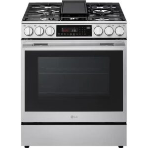 LG 30-inch Slide-In Gas Range with Air Fry LSGL6337X
