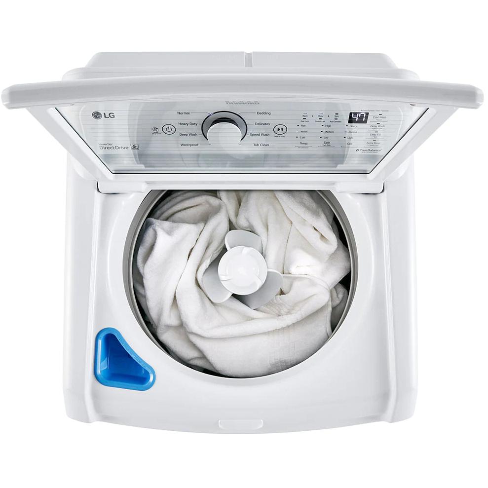 LG 4.3 cu.ft. Top Loading Washer with TurboDrum™ Technology WT7005CW - Image 5