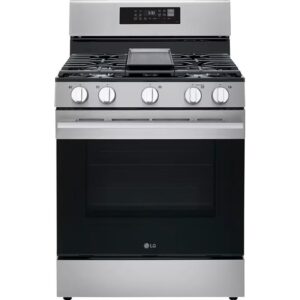 LG 30-inch Smart Gas Range with Air Fry LRGN6323Y