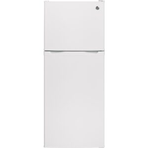GE 24-inch, 11.6 cu. ft. Top Freezer Refrigerator GPE12FGKWW