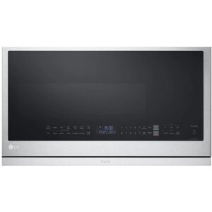 LG 30-inch, 2.1 cu. ft. Wi-Fi Enabled Over-the-Range Microwave Oven with EasyClean® MVEL2137F