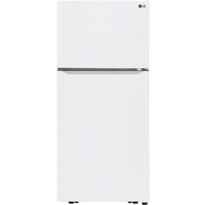LG 30-inch, 20.2 cu.ft. Freestanding Top Freezer Refrigerator with Smart Diagnosis™ LTCS20020W