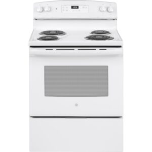 GE 30-inch Freestanding Electric Range JBS360DMWW