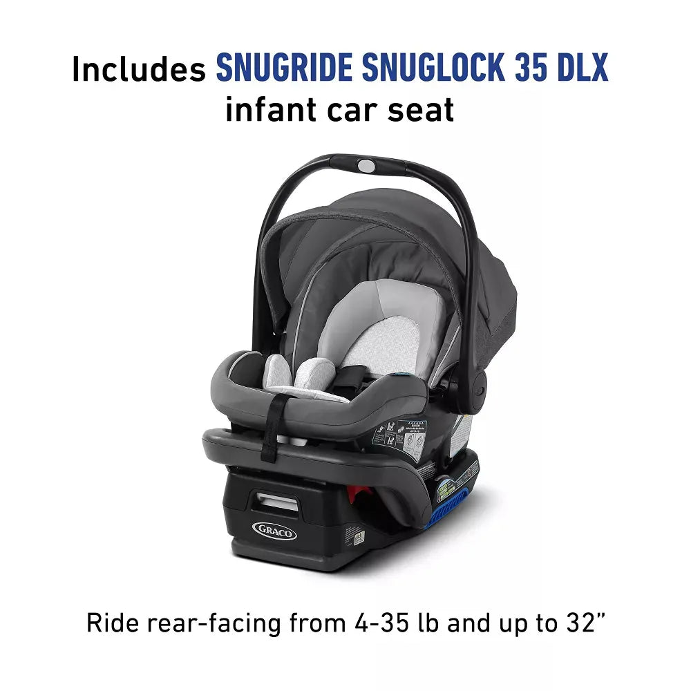 Modes™ 3 Lite Platinum Travel System - Wit Grey - Image 2