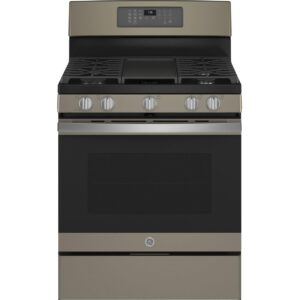GE 30-inch Freestanding Gas Range with Convection Technology JGB735EPES
