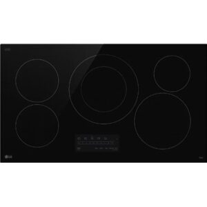 LG 36-inch Built-in Electric Cooktop with UltraHeat™ 3.0kW Element CBEW3613BE