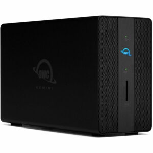 OWC 16TB Gemini Ultra X2 Thunderbolt (40Gb/s) Dock + NVMe RAID External Storage Solution w/ SoftRAID OWCTB3GMA2X16