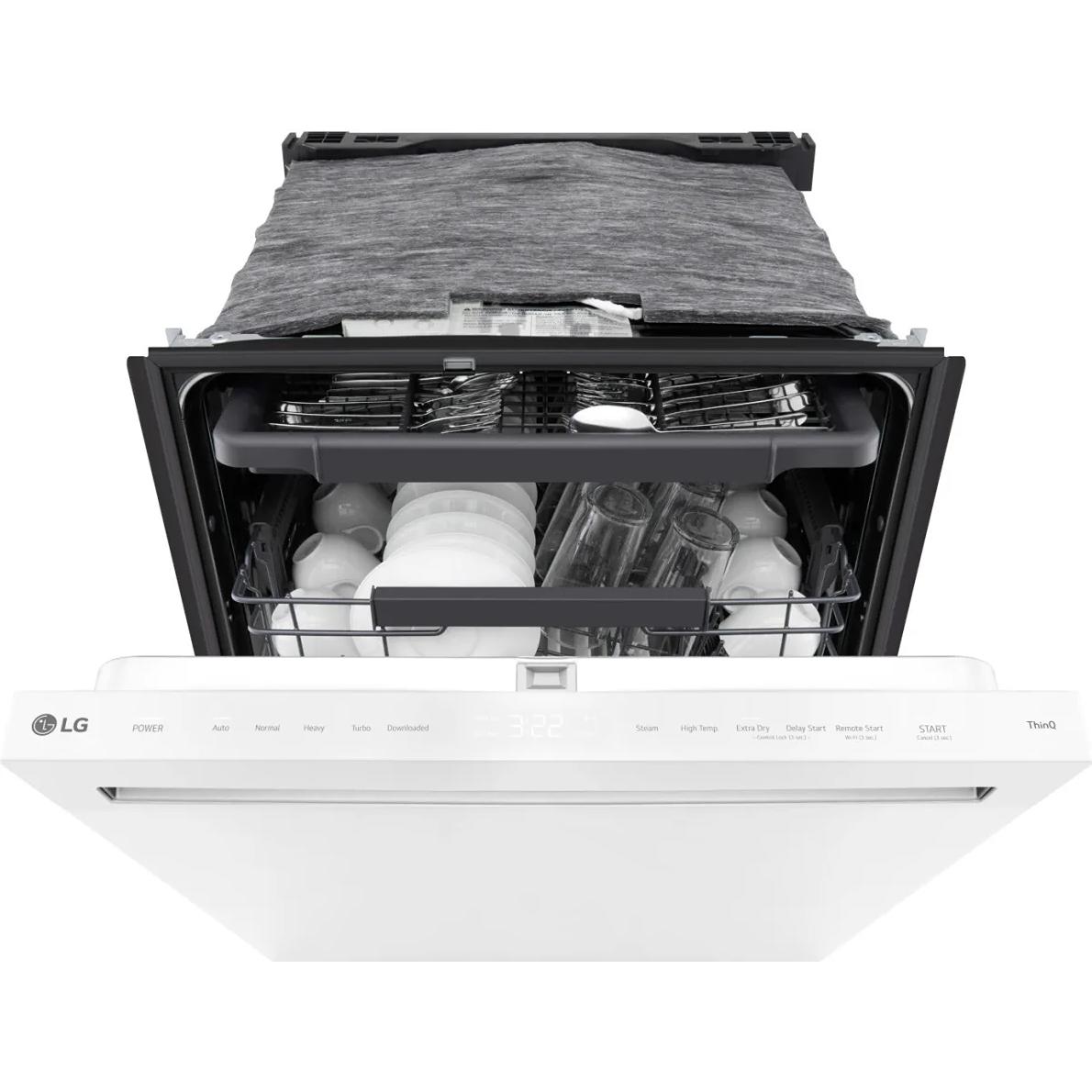 LG Built-in Dishwasher with SenseClean™ Wash System LDNPQ445W - Image 3