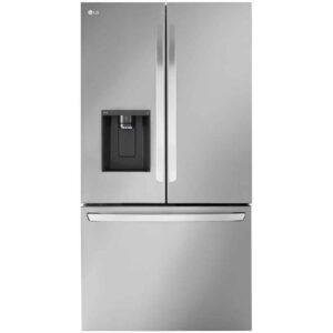 LG 36-inch, 26 cu. ft. Counter-Depth French 3-Door Refrigerator with Dual Ice Makers LRFXC2606S