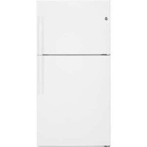 GE 33-inch, 21.2 cu. ft. Top Freezer Refrigerator GTE21GTHWW