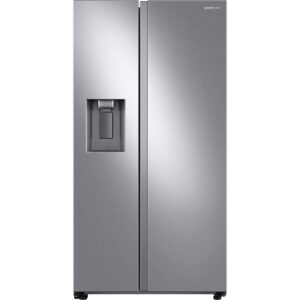 Samsung 36-inch, 22 cu.ft. Counter-Depth Side-by-Side Refrigerator with External Water and Ice Dispensing System RS22T5201SR/AA