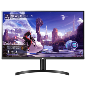 LG 32" IPS LED QHD 1440p Monitor 75hz 5ms with HDR10 & FreeSync Black 32QN55T-B