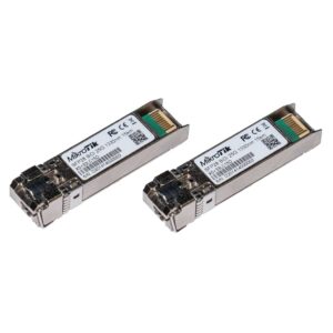 MikroTik S+2733LC15D 25G BiDi Single-Mode SFP28 Module Pair (15km)