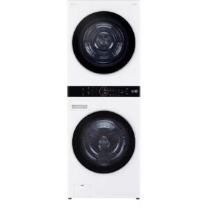 LG Stacked Washer/Dryer Electric Laundry Center with Wi-Fi WKHC252HWA
