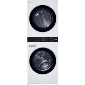 LG Stacked Washer/Dryer Gas Laundry Center with Center Control™ WKG101HWA