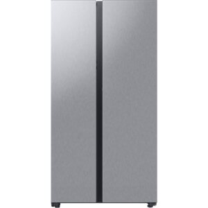 Samsung 36-inch, 28 cu. ft. Counter-Depth Side-by-Side Refrigerator with  Beverage Center™ RS28CB7600QLAA