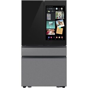 Samsung 36-inch, 29 cu. ft. 4-Door French Door Refrigerator with AI Family Hub™ RF90F29AECR/AA