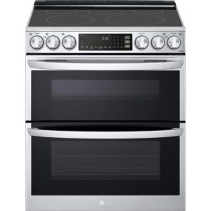 LG 30-inch 7.3 cu. ft. Slide-In Electric Double Range with ProBake® Convection and InstaView® LTEL7337F