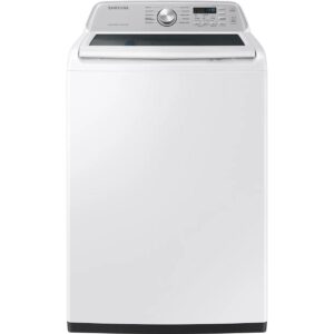Samsung 4.6 cu. ft Top Loading Washer with Smart Things Wi-Fi WA46CG3505AWA4